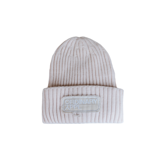 Biege Silk Lined Beanie