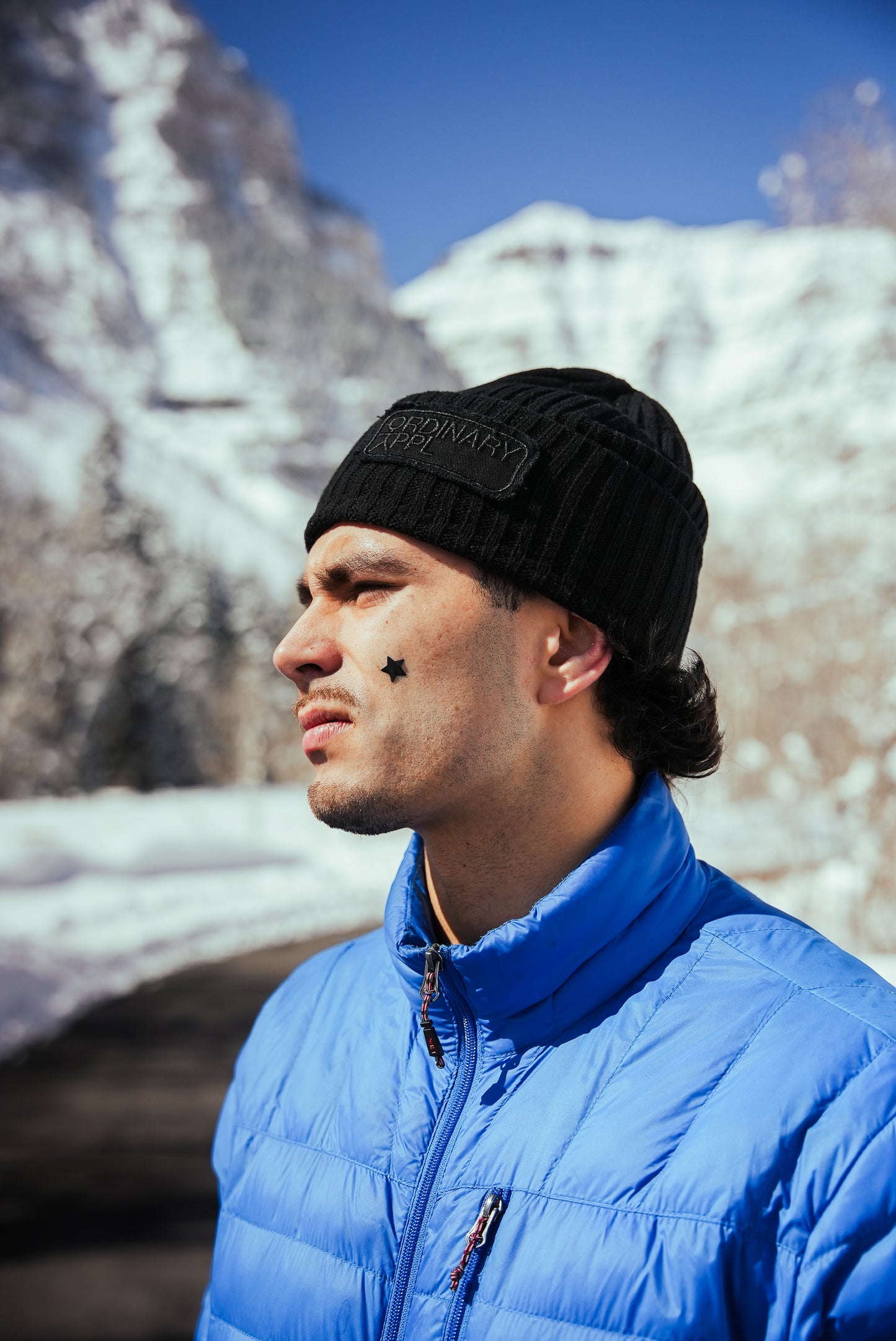 Black Silk Lined Beanie